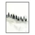 Picture of Misty Forest Trees _GroupedProduct_Rectangle_Portrait_Canvas_Framed_
