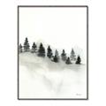 Picture of Misty Forest Trees _GroupedProduct_Rectangle_Portrait_Canvas_Framed_