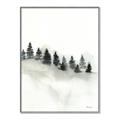 Picture of Misty Forest Trees _GroupedProduct_Rectangle_Portrait_Canvas_Framed_