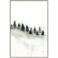 Picture of Misty Forest Trees _GroupedProduct_Rectangle_Portrait_Canvas_Framed_