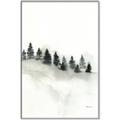Picture of Misty Forest Trees _GroupedProduct_Rectangle_Portrait_Canvas_Framed_