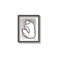 Picture of Fine Lines II  _GroupedProduct_Rectangle_Portrait_Canvas_Framed_