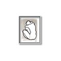 Picture of Fine Lines II  _GroupedProduct_Rectangle_Portrait_Canvas_Framed_