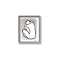 Picture of Fine Lines II  _GroupedProduct_Rectangle_Portrait_Canvas_Framed_