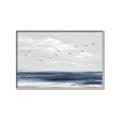 Picture of Birds in the sky _GroupedProduct_Rectangle_Landscape_Canvas_Framed_
