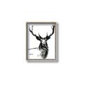 Picture of Sketched Deer  _GroupedProduct_Rectangle_Portrait_Canvas_Framed_