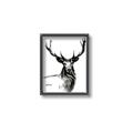 Picture of Sketched Deer  _GroupedProduct_Rectangle_Portrait_Canvas_Framed_