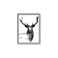 Picture of Sketched Deer  _GroupedProduct_Rectangle_Portrait_Canvas_Framed_