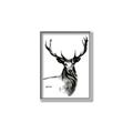 Picture of Sketched Deer  _GroupedProduct_Rectangle_Portrait_Canvas_Framed_