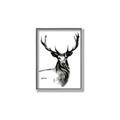 Picture of Sketched Deer  _GroupedProduct_Rectangle_Portrait_Canvas_Framed_