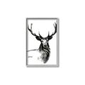 Picture of Sketched Deer  _GroupedProduct_Rectangle_Portrait_Canvas_Framed_