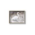 Picture of Wading Egret _GroupedProduct_Rectangle_Landscape_Canvas_Framed_