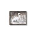 Picture of Wading Egret _GroupedProduct_Rectangle_Landscape_Canvas_Framed_