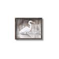 Picture of Wading Egret _GroupedProduct_Rectangle_Landscape_Canvas_Framed_