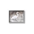 Picture of Wading Egret _GroupedProduct_Rectangle_Landscape_Canvas_Framed_