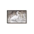 Picture of Wading Egret _GroupedProduct_Rectangle_Landscape_Canvas_Framed_