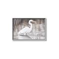 Picture of Wading Egret _GroupedProduct_Rectangle_Landscape_Canvas_Framed_
