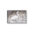 Picture of Wading Egret _GroupedProduct_Rectangle_Landscape_Canvas_Framed_