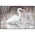Picture of Wading Egret _GroupedProduct_Rectangle_Landscape_Canvas_Framed_