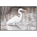 Picture of Wading Egret _GroupedProduct_Rectangle_Landscape_Canvas_Framed_