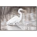 Picture of Wading Egret _GroupedProduct_Rectangle_Landscape_Canvas_Framed_