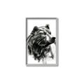 Picture of Sketched Bear _GroupedProduct_Rectangle_Portrait_Canvas_Framed_