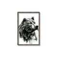 Picture of Sketched Bear _GroupedProduct_Rectangle_Portrait_Canvas_Framed_
