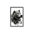 Picture of Sketched Bear _GroupedProduct_Rectangle_Portrait_Canvas_Framed_