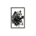 Picture of Sketched Bear _GroupedProduct_Rectangle_Portrait_Canvas_Framed_