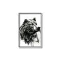 Picture of Sketched Bear _GroupedProduct_Rectangle_Portrait_Canvas_Framed_