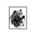 Picture of Sketched Bear _GroupedProduct_Rectangle_Portrait_Canvas_Framed_