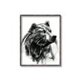 Picture of Sketched Bear _GroupedProduct_Rectangle_Portrait_Canvas_Framed_