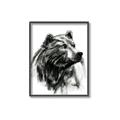 Picture of Sketched Bear _GroupedProduct_Rectangle_Portrait_Canvas_Framed_