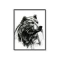 Picture of Sketched Bear _GroupedProduct_Rectangle_Portrait_Canvas_Framed_