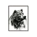 Picture of Sketched Bear _GroupedProduct_Rectangle_Portrait_Canvas_Framed_