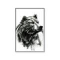 Picture of Sketched Bear _GroupedProduct_Rectangle_Portrait_Canvas_Framed_