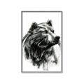 Picture of Sketched Bear _GroupedProduct_Rectangle_Portrait_Canvas_Framed_