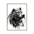 Picture of Sketched Bear _GroupedProduct_Rectangle_Portrait_Canvas_Framed_