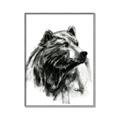 Picture of Sketched Bear _GroupedProduct_Rectangle_Portrait_Canvas_Framed_