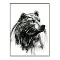 Picture of Sketched Bear _GroupedProduct_Rectangle_Portrait_Canvas_Framed_