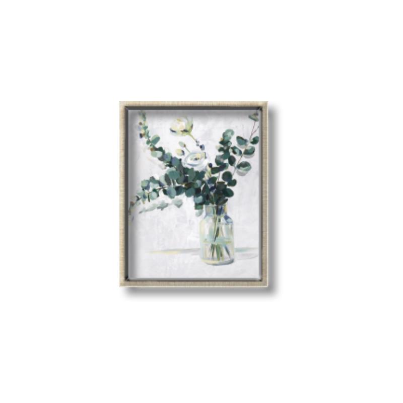 Picture of Flower in Bottle _GroupedProduct_Rectangle_Portrait_Canvas_Framed_