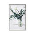 Picture of Flower in Bottle _GroupedProduct_Rectangle_Portrait_Canvas_Framed_