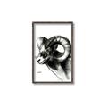 Picture of Sketched Ram _GroupedProduct_Rectangle_Portrait_Canvas_Framed_