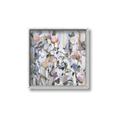 Picture of Flower Flurry I _GroupedProduct_Square_Canvas_Framed_