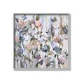 Picture of Flower Flurry I _GroupedProduct_Square_Canvas_Framed_