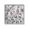 Picture of Flower Flurry I _GroupedProduct_Square_Canvas_Framed_