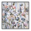 Picture of Flower Flurry I _GroupedProduct_Square_Canvas_Framed_