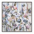 Picture of Flower Flurry I _GroupedProduct_Square_Canvas_Framed_