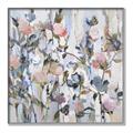 Picture of Flower Flurry I _GroupedProduct_Square_Canvas_Framed_