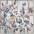 Picture of Flower Flurry I _GroupedProduct_Square_Canvas_Framed_